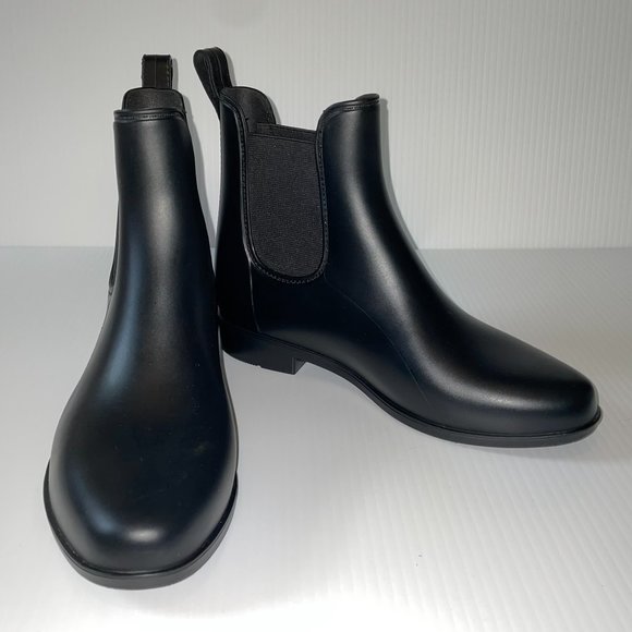 A New Day Shoes | New Target A New Day Black Chelsea Rain Boots Size 6 | Color: Black | Size: 6 | Jadedmonet's Closet